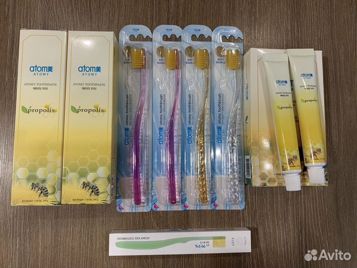 Зубная щетка с ионами золота Атоми Корея