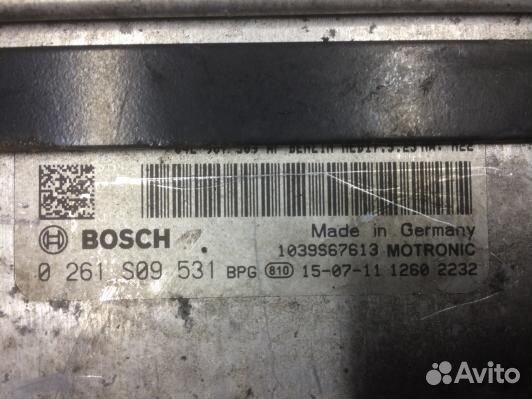 Блок управления двигателем volkswagen polo 5 (6R)