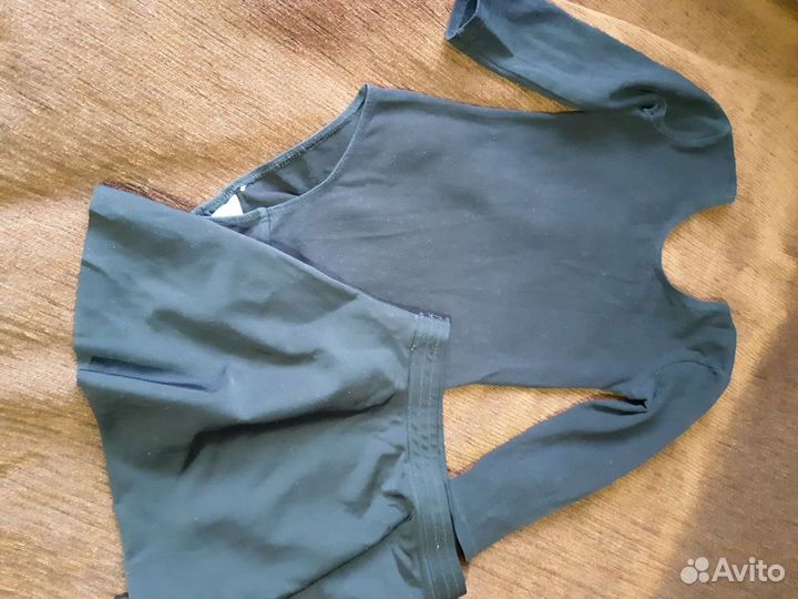 Купальник для гимнастики р.116 с юбкой