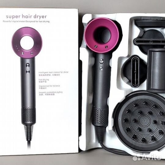 Фен Dyson + Стайлер dyson 5 в 1 / премиум