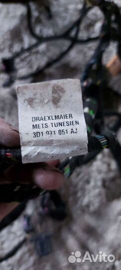 Проводка Торпедо на Volkswagen Phaeton