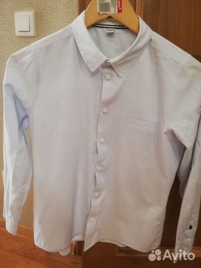 Рубашка школьная 152 на мальчика