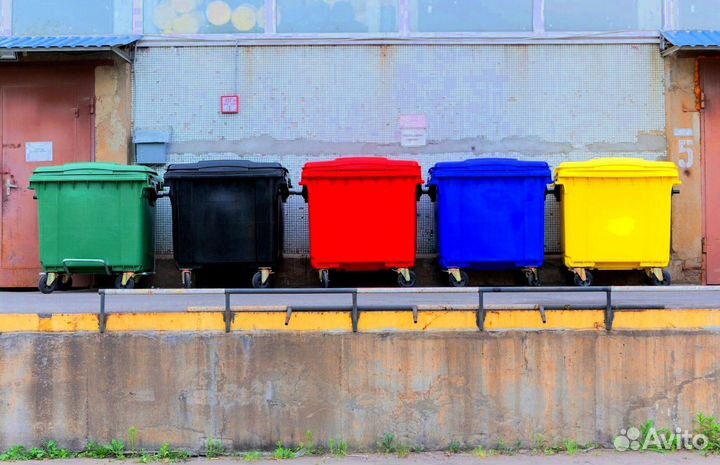 Пластиковый контейнер 1100л