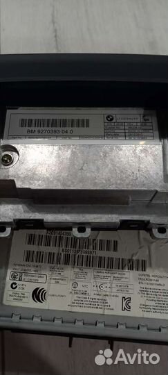 Головное устройство bmw f20/f30