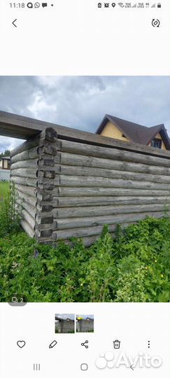 Сруб для бани 3х5