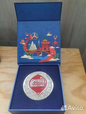 Памятная медаль Волонтера чм 2018