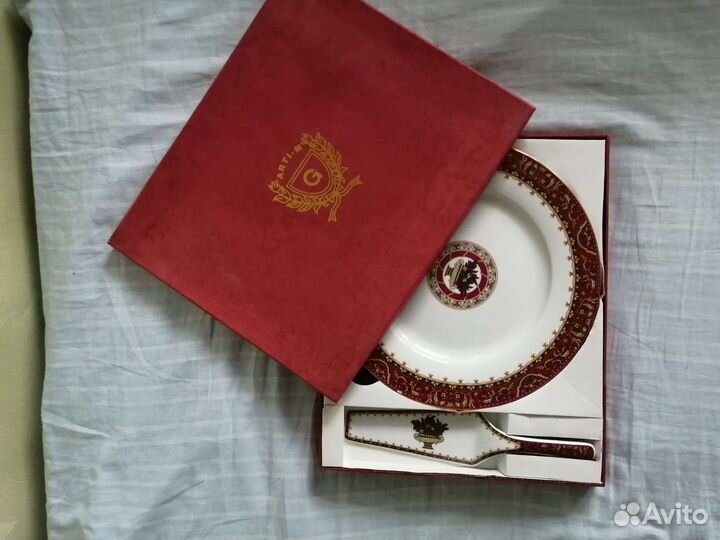 Блюдо для торта фарфор