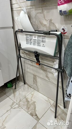 Stokke Складная ванночка с горкой, подставка