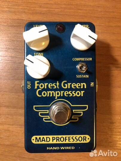 Компрессор сустейн Mad Professor Forest Green (HW)