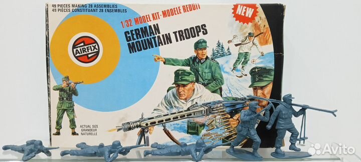 Airfix. Советская пехота. Выпуск 1980-х