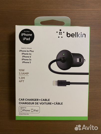 Belkin зарядки и адаптеры 5шт новые