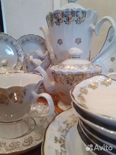Сервиз чайный фарфор Коростень