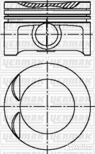 Yenmak 31-04223-000 Поршнекомплект двигателя