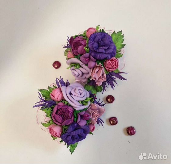 Заколочки, резиночки, украшения на пучок