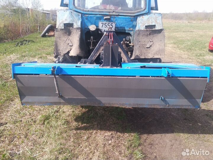 Вспашка огородов под газон трактором фрезой и плуг