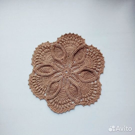 Салфетки вязаные крючком