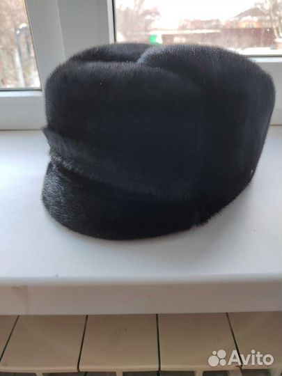 Меховая мужская кепка мех нерпы
