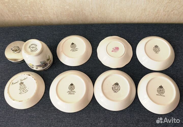 Кодлер Royal Worcester и тарелочки под кодлеры