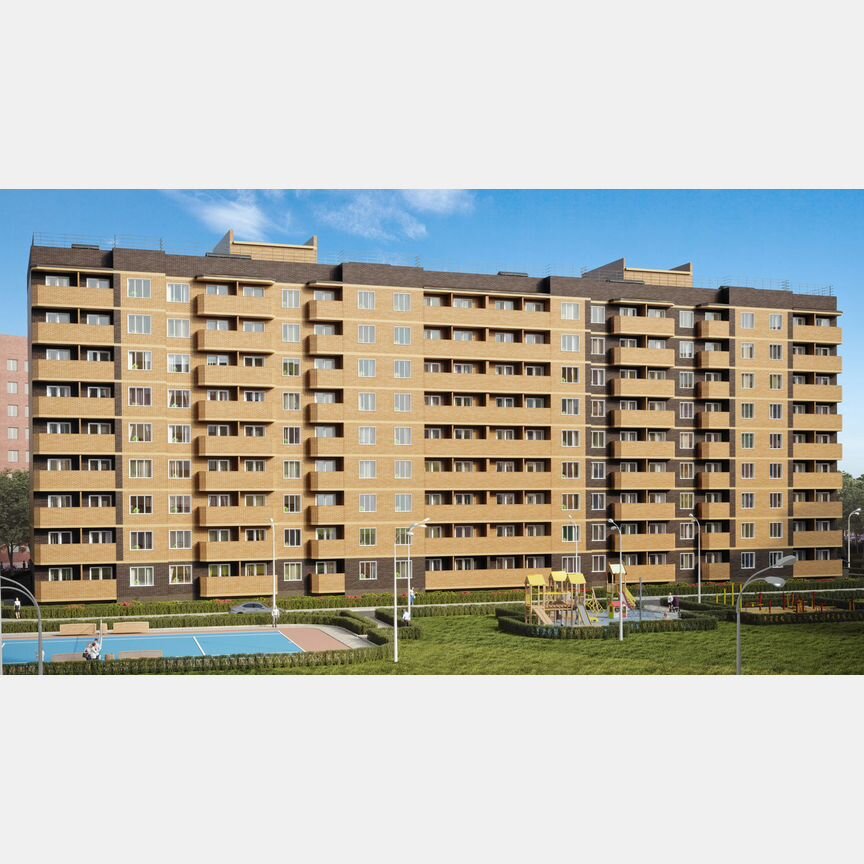 1-к. квартира, 31,7 м², 7/9 эт.