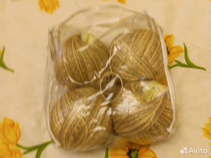 Пряжа нитки для вязания хлопок