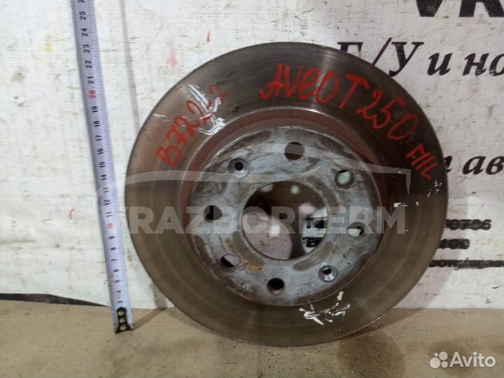 Диск тормозной передний Chevrolet Aveo