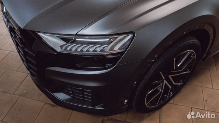 Автовинил матовая черная пленка