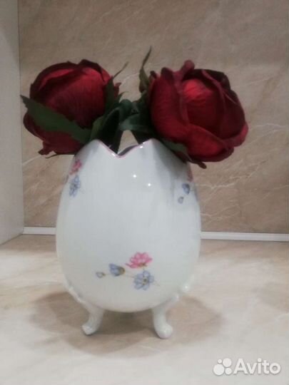 Ваза Limoges, P.Deshoulières и миниатюры