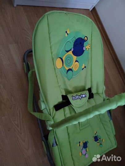 Детские качели шезлонг