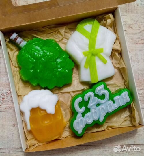 Мыло 23 февраля