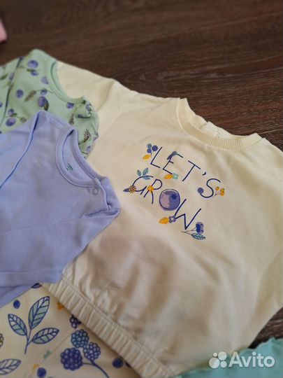 Фирменные вещи пакетом на девочку 56 62