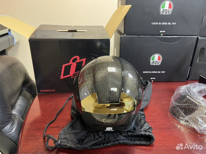 Мотошлем Icon Airframe Pro Carbon