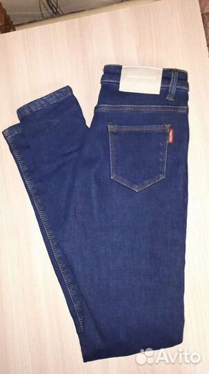 Утепленные джинсы