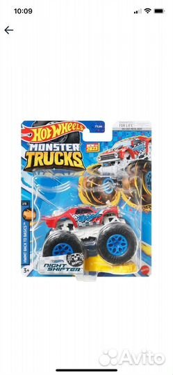 Машинка hot wheels monstr truck