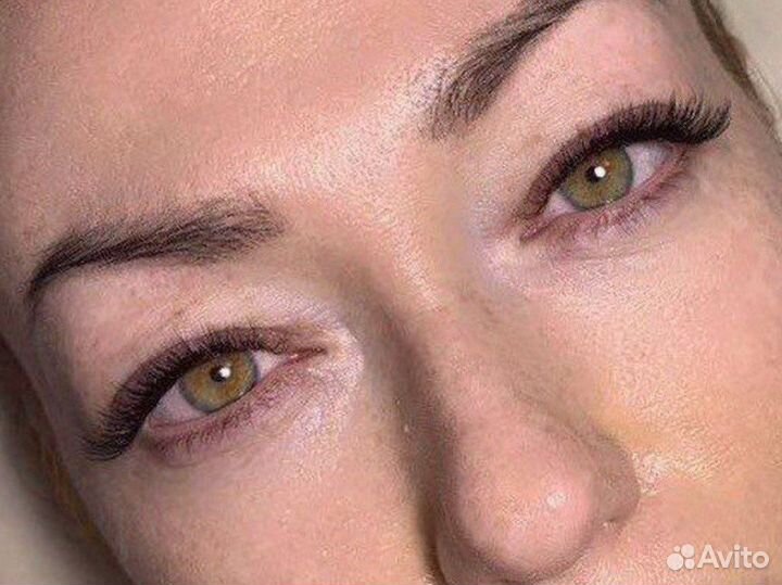 Наращивание ресниц на дому