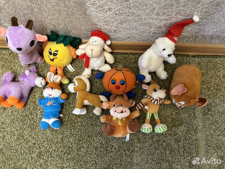 Мягкие игрушки и пупс