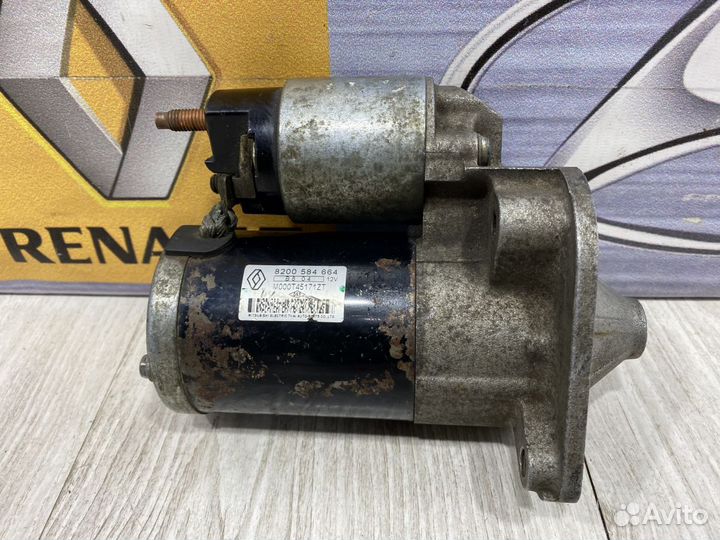 Стартер Renault logan