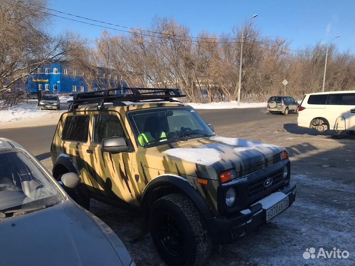 Багажник экспедиционный для ваз нива (с сеткой)