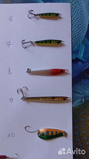 Воблеры ультралайт, блесны