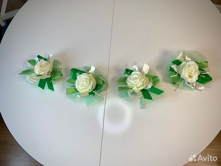 Украшения для машины на свадьбу