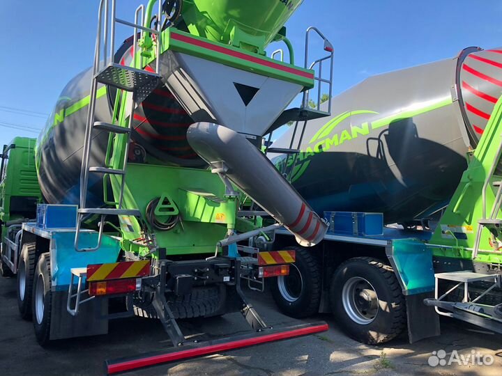 Автобетоносмеситель Shacman (Shaanxi) SX5258GJB6R384, 2023