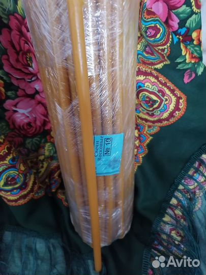 Свечи восковые