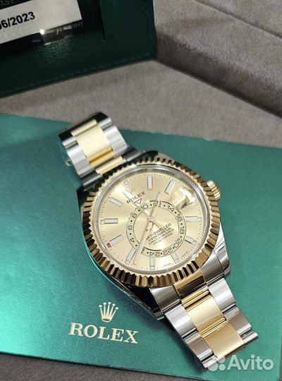 Rolex Sky-Dweller 42mm Steel and Yellow Gold 326933-0001