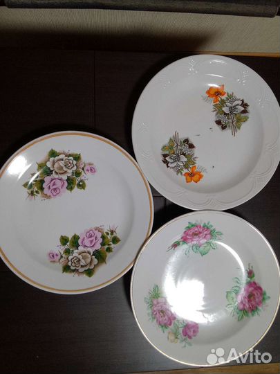 Блюда Хайтинский фарфоровый завод.30 см. СССР