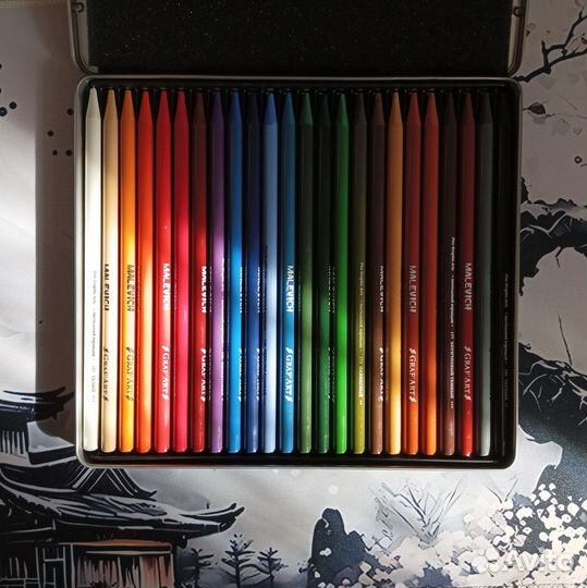 Пастельные карандаши Malevich