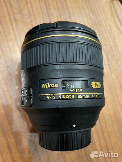 Объектив Nikon AF-S Nikkor 85mm f/1.4G