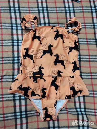 Новый гидрокостюм детский купальник 134