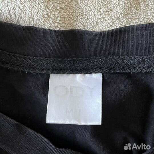 Лонгслив черный