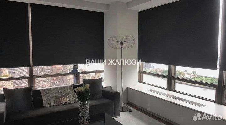 Жалюзи Рулонные шторы блэкаут
