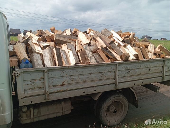 Дрова сухие колотые