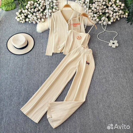 Костюм тройка женский hermes